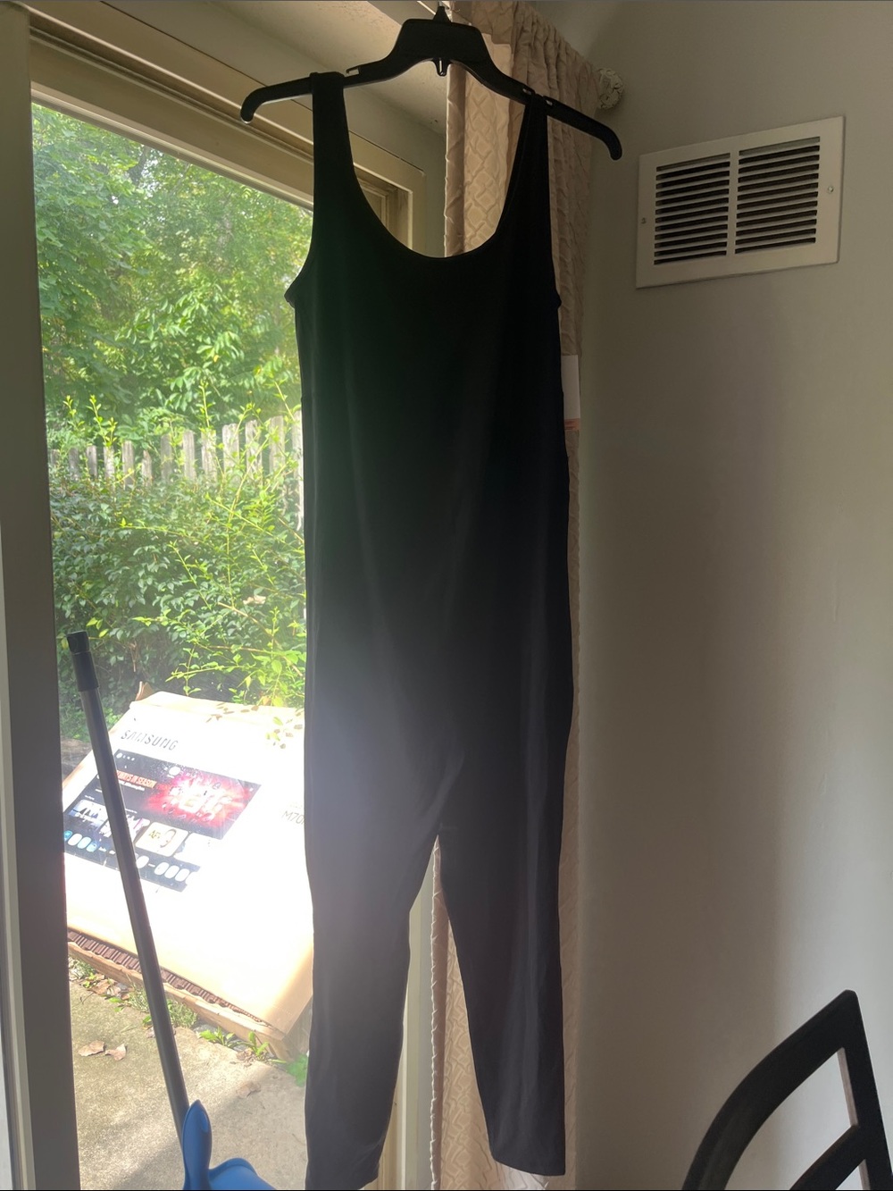 Motherhood Black Sleeveless Maternity Jumpsuit